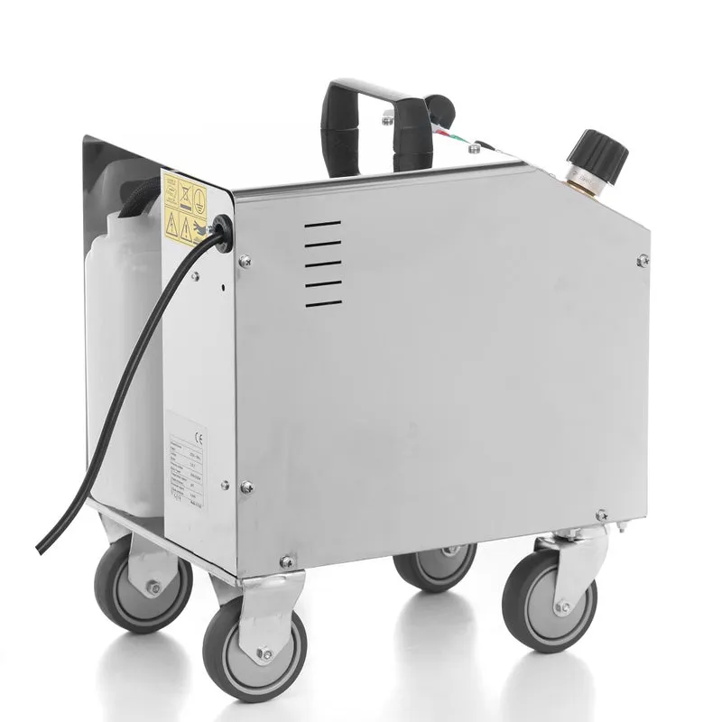 Eolo Pulitore Vapore LP01 RA Professionale Pulire Sanificare Pavimenti Tappeti Ricarica Automatica Disinfetta Igienizza Kit Pulizia Accessori Interni Auto Vetri Macchina Sistema Pulizia Anticalcare Casa Azienda Made in Italy Garanzia 5 Anni Efficienza A++