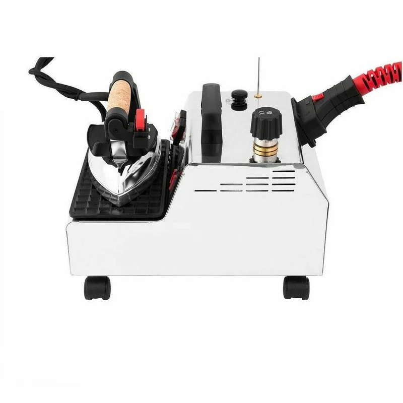 EOLO Generatore di Vapore GV05 FULL Pulizia a Vapore Secco Saturo 180 Gradi Sanificazione Disinfestazione Spazzola Elettrica Vaporetto Pavimenti Pulitrice Professionale Accessori per Pulire Divani Tessuto Made in Italy Garanzia 5 Anni Efficienza A++