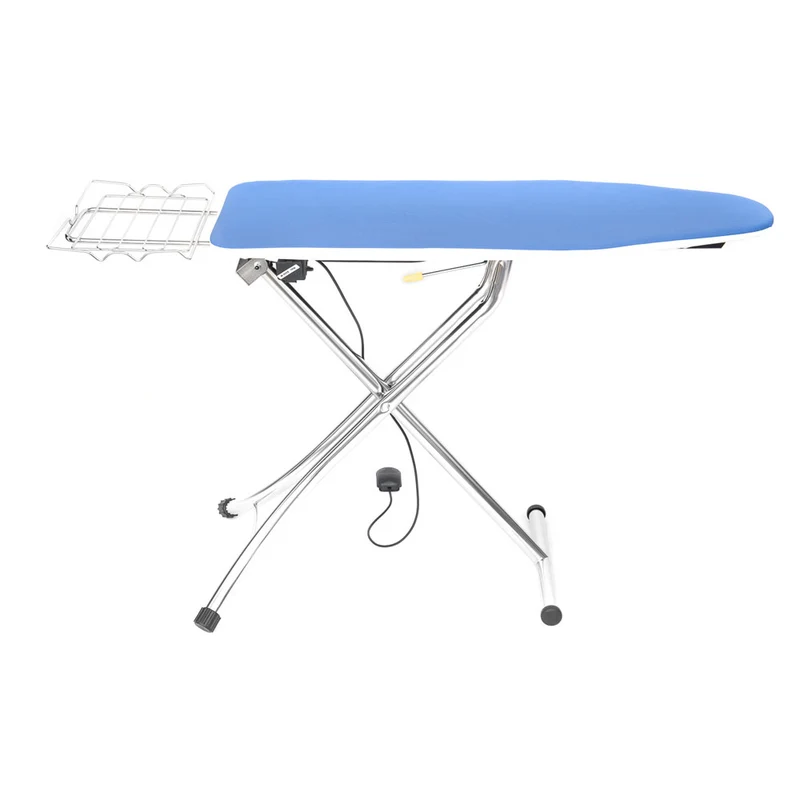 Asse da Stiro AT09 ARS Professionale Termoaspirante e Soffiante ad uso Domestico Intenso Stabilità Piano (120x45 cm) Copriasse Imbottito Garanzia 5 Anni