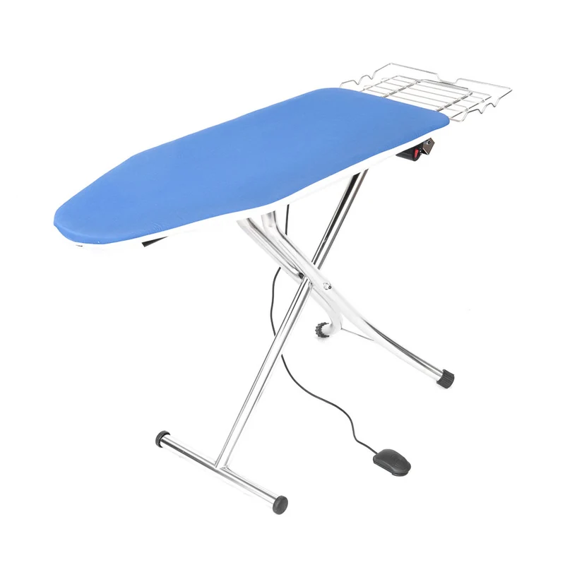 Asse da Stiro AT09 ARS Professionale Termoaspirante e Soffiante ad uso Domestico Intenso Stabilità Piano (120x45 cm) Copriasse Imbottito Garanzia 5 Anni