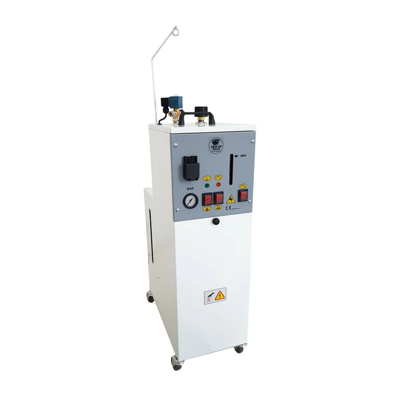 Sistema stirante professionale GVK5 TOP RA con Caldaia in acciaio inox AISI 304 Ricarica automatica e Resistenza esterna anticalcare Made in Italy Garanzia 5 anni
