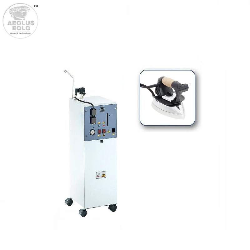Sistema stirante professionale GVK5 TOP con Caldaia in acciaio inox AISI 304 e Resistenza esterna anticalcare (4,5 L) Classe Energetica A++ Made in Italy Garanzia 5 anni