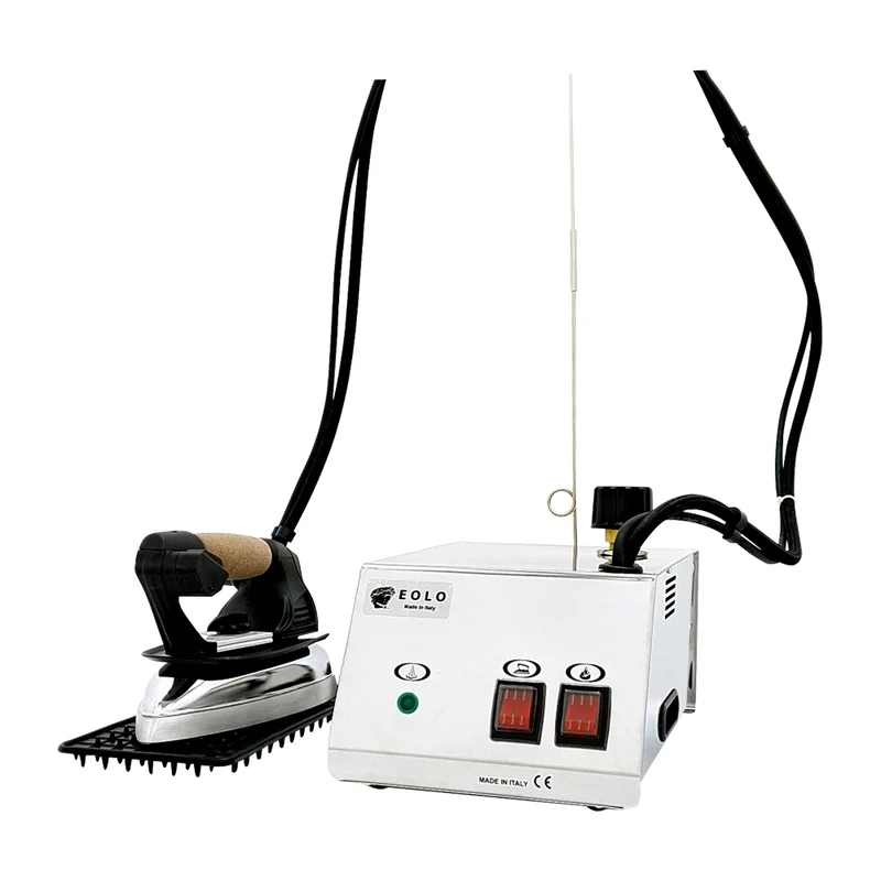 EOLO Sistema Stirante GVK1 Professionale con Caldaia in Acciaio Inox AISI 304 e Resistenza Esterna Anticalcare (1 L) Efficienza A++ Made in Italy Garanzia 5 anni