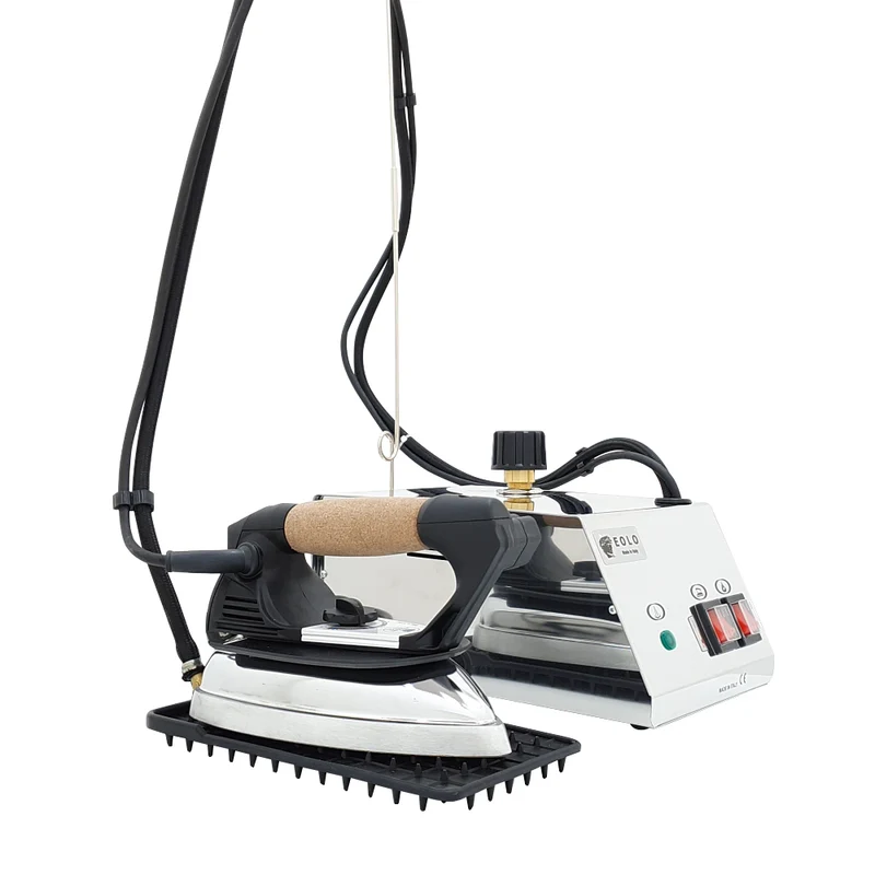 EOLO Sistema Stirante GVK1 Professionale con Caldaia in Acciaio Inox AISI 304 e Resistenza Esterna Anticalcare (1 L) Efficienza A++ Made in Italy Garanzia 5 anni