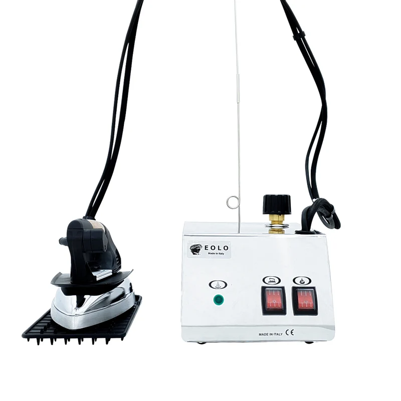 EOLO Sistema Stirante GVK1 Professionale con Caldaia in Acciaio Inox AISI 304 e Resistenza Esterna Anticalcare (1 L) Efficienza A++ Made in Italy Garanzia 5 anni