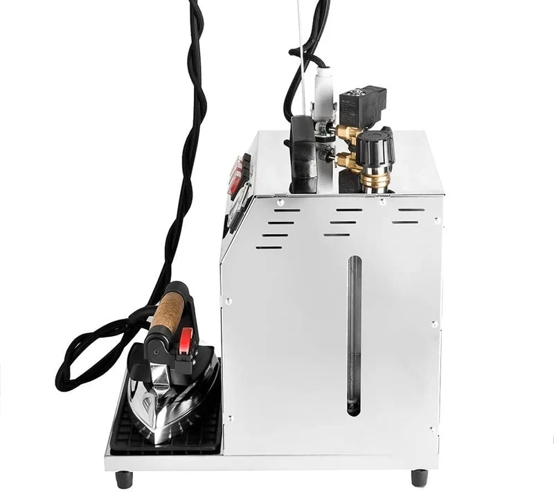 EOLO Sistema Stirante GV06 INOX Professionale con Caldaia in Rame a Risparmio Energetico Resistenza Esterna Anticalcare (5 L) Made in Italy Garanzia 5 Anni