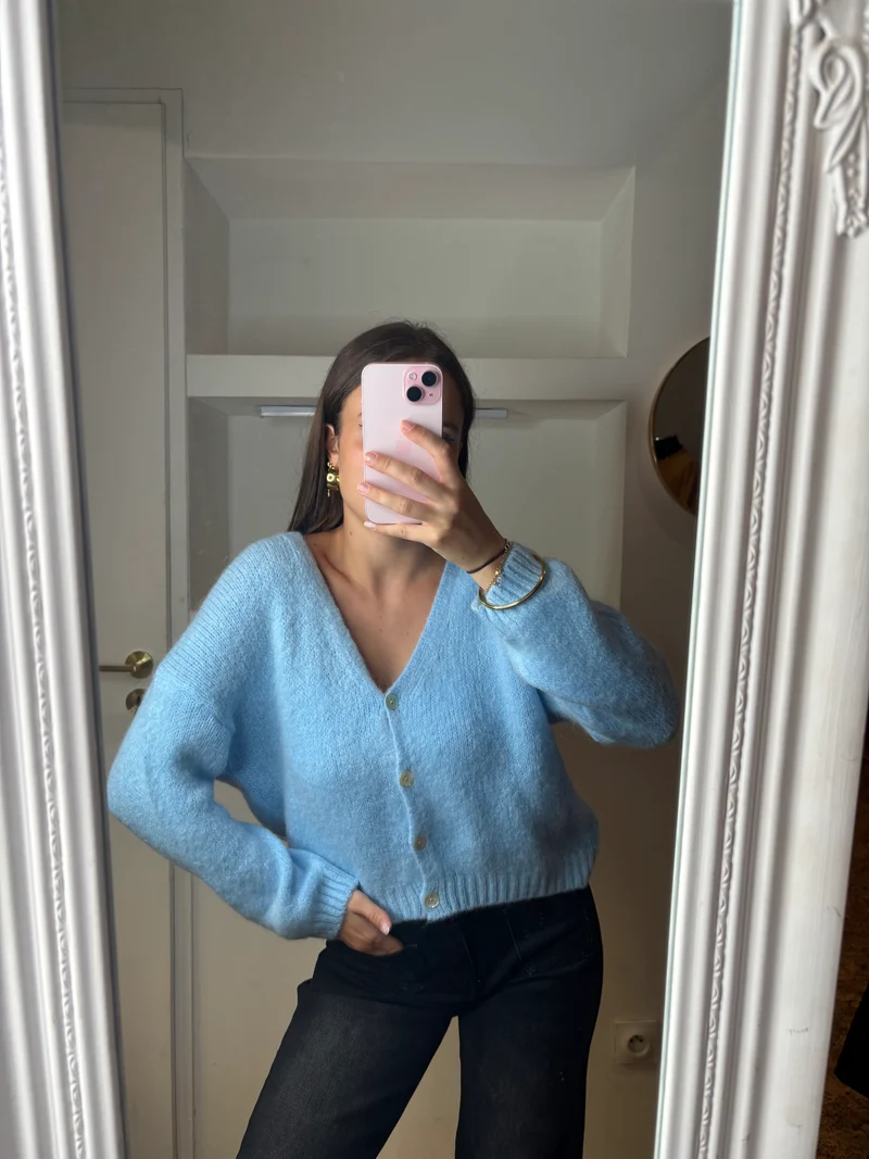 Gilet Mohair