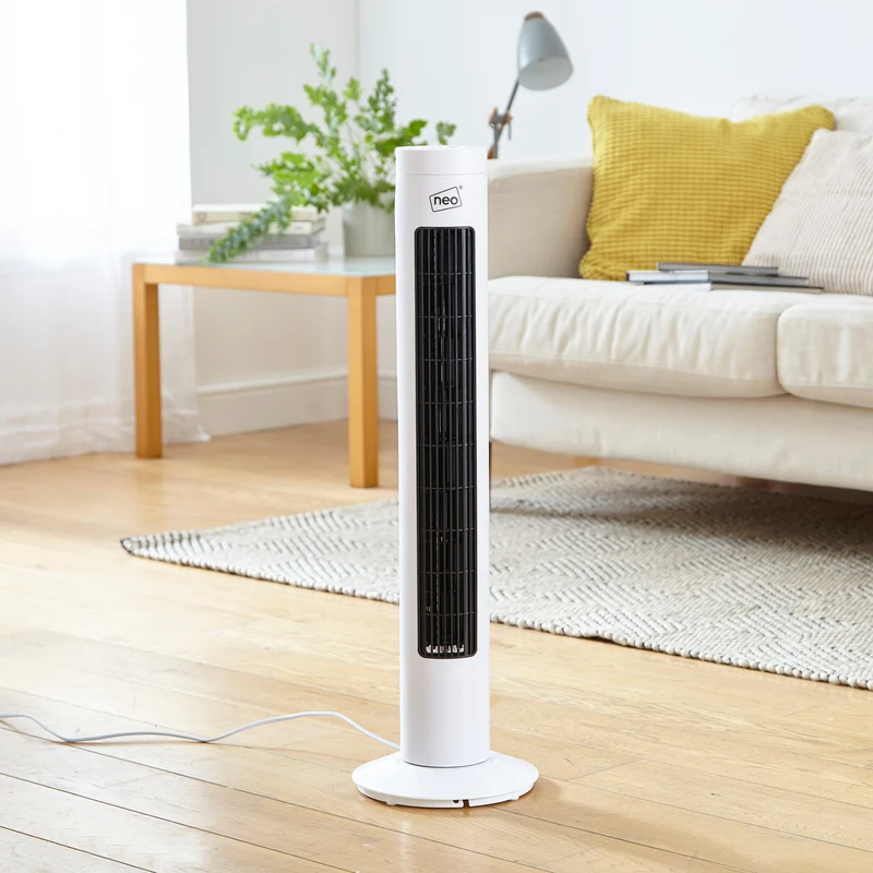Neo 29” Aroma Scented 3 Speed Cooling Fan - White