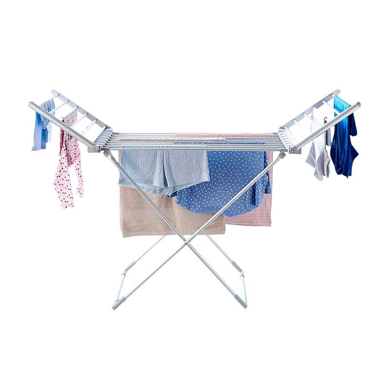 Neo Electric Heated Winged Airer Clothes Dryer Rack