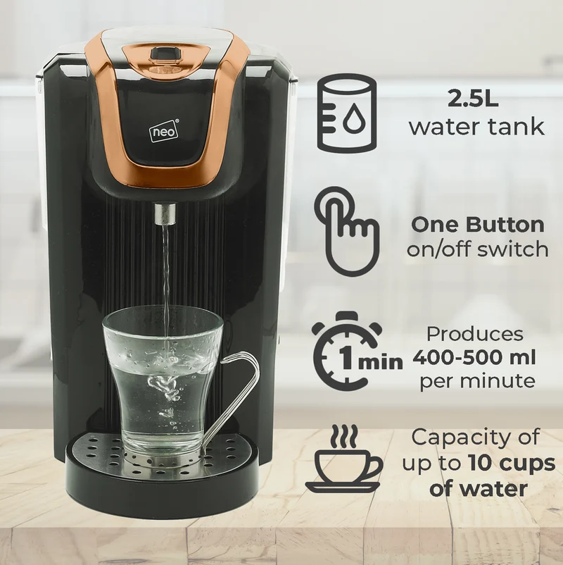 Neo Copper 2.5L Instant Hot Water Dispenser Machine