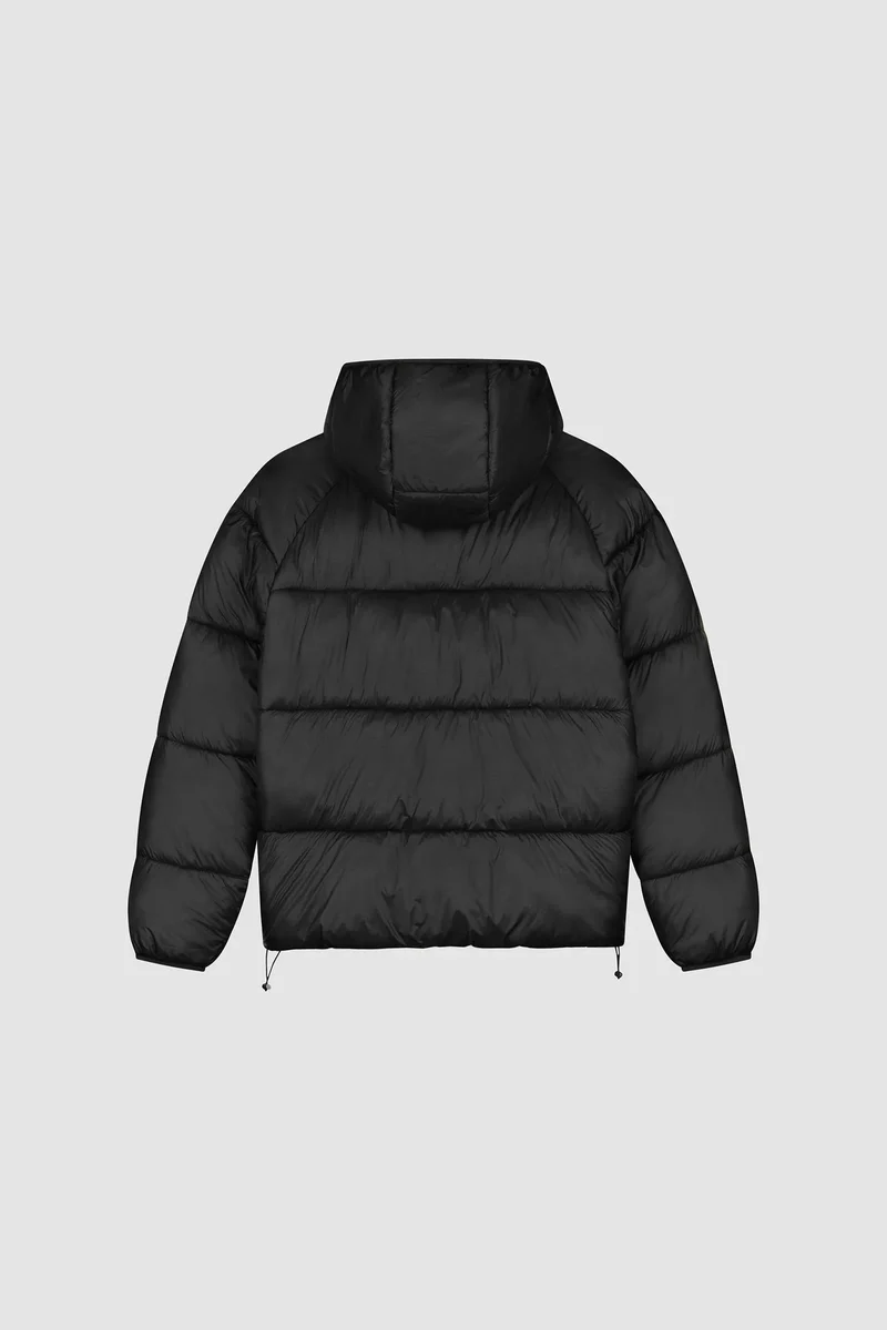 Arte Doudoune Ripstop Hooded Puffer Black