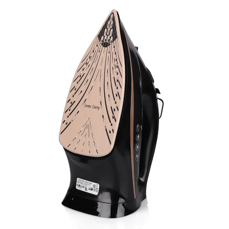 Fer à repasser vapeur puissant 2600W avec semelle céramique