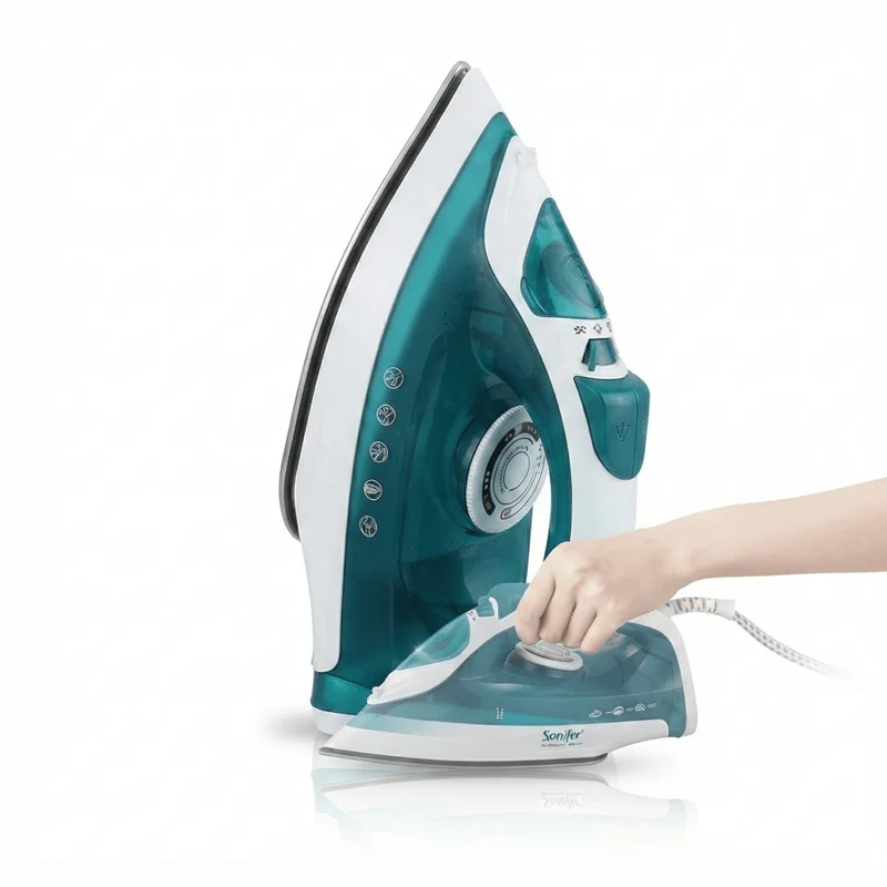 Fer à repasser vapeur 1600W – Semelle Céramique Anti-adhésive