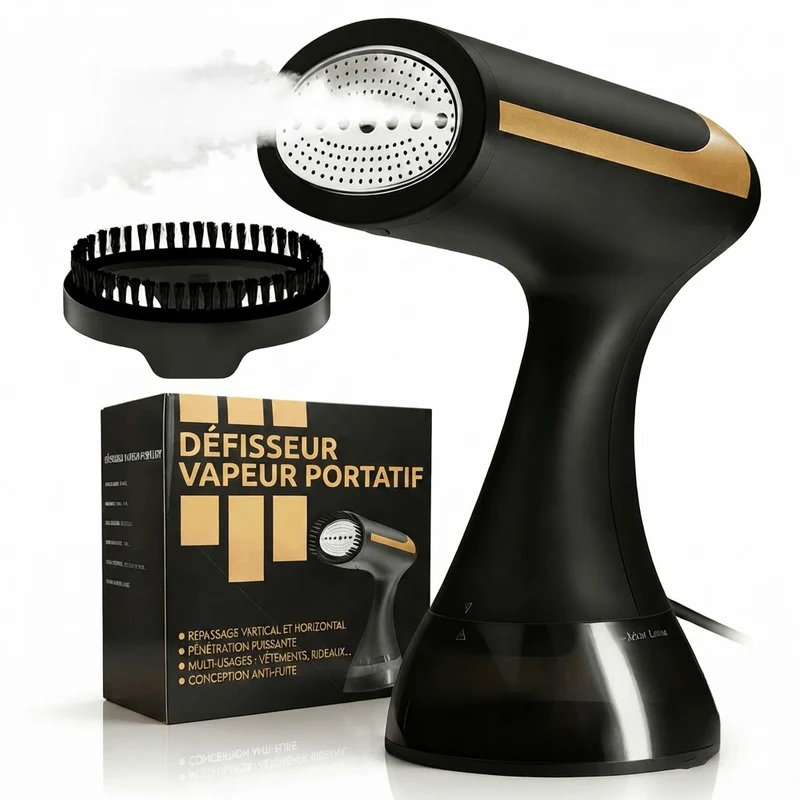 Défroisseur Vapeur Portable Puissant - 1300W