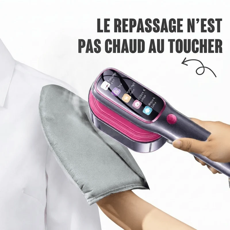 Défroisseur vapeur portable intelligent 5-en-1