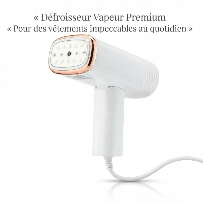 Défroisseur vapeur portable et fer à repasser compact 1000W