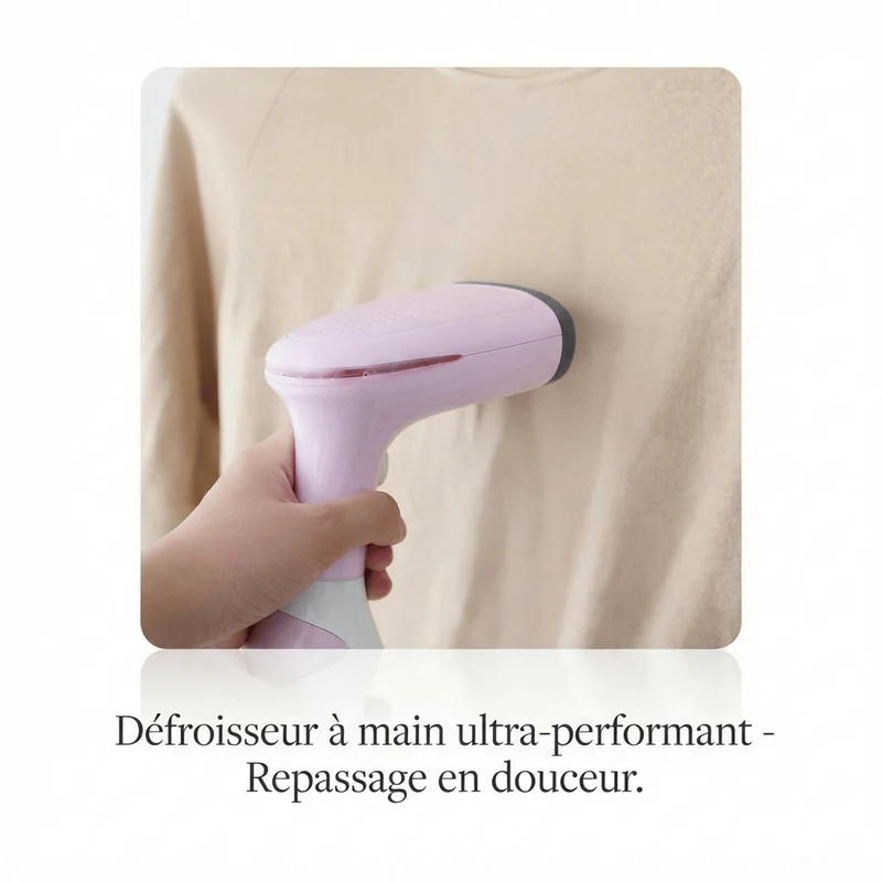 Défroisseur vapeur portable – 1500W, Réservoir 280ml