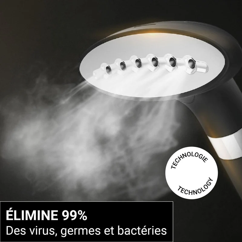 Défroisseur Vapeur Steam Care - 1800W, Vapeur Continue & Réservoir 1,8L