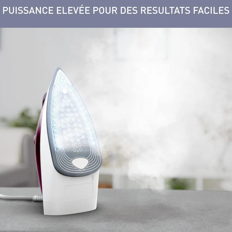 Fer à Repasser Vapeur Express - 2400W, Semelle Céramique & Défroissage Vertical