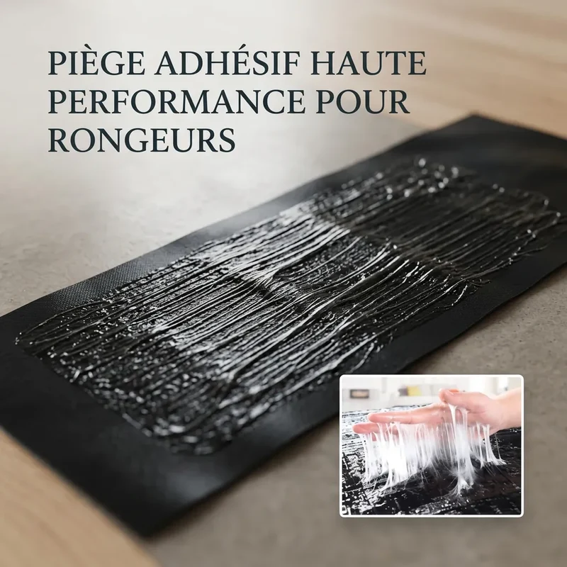 Pièges à Rat TrapZone | Piège à souris et insectes sans poison, grande surface (lot de 10)