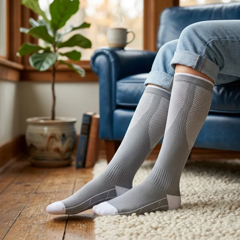 Bas de contention Flexéo | Chaussettes de contention 20-30 mmHg, homme et femme