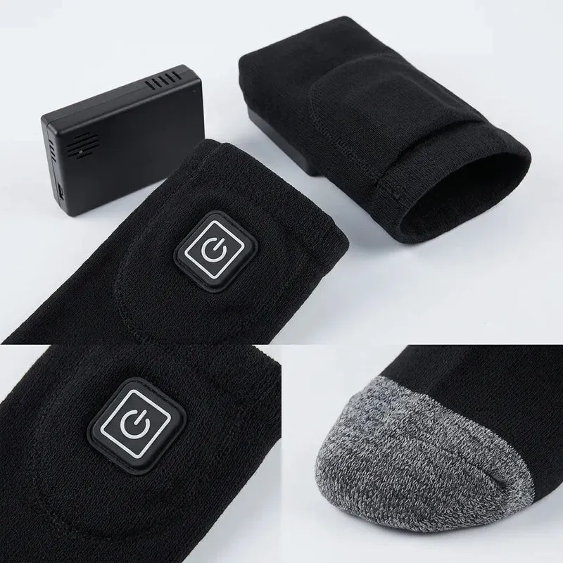 Chaussettes Chauffantes Cozyfeet | Chaussettes thermiques électriques rechargeables avec boîtier batterie