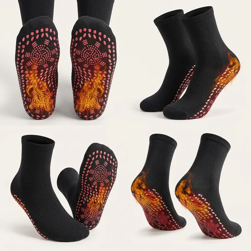 Chaussettes Chauffantes Cozyfeet | Chaussettes thermiques confort à picots massants, homme et femme