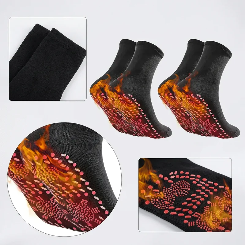 Chaussettes Chauffantes Cozyfeet | Chaussettes thermiques confort à picots massants, homme et femme