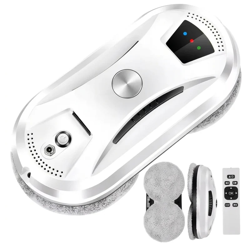 Robot Lave Vitres PRK-N361 | Aspiration 5600 Pa, télécommande et protection anti-coupure