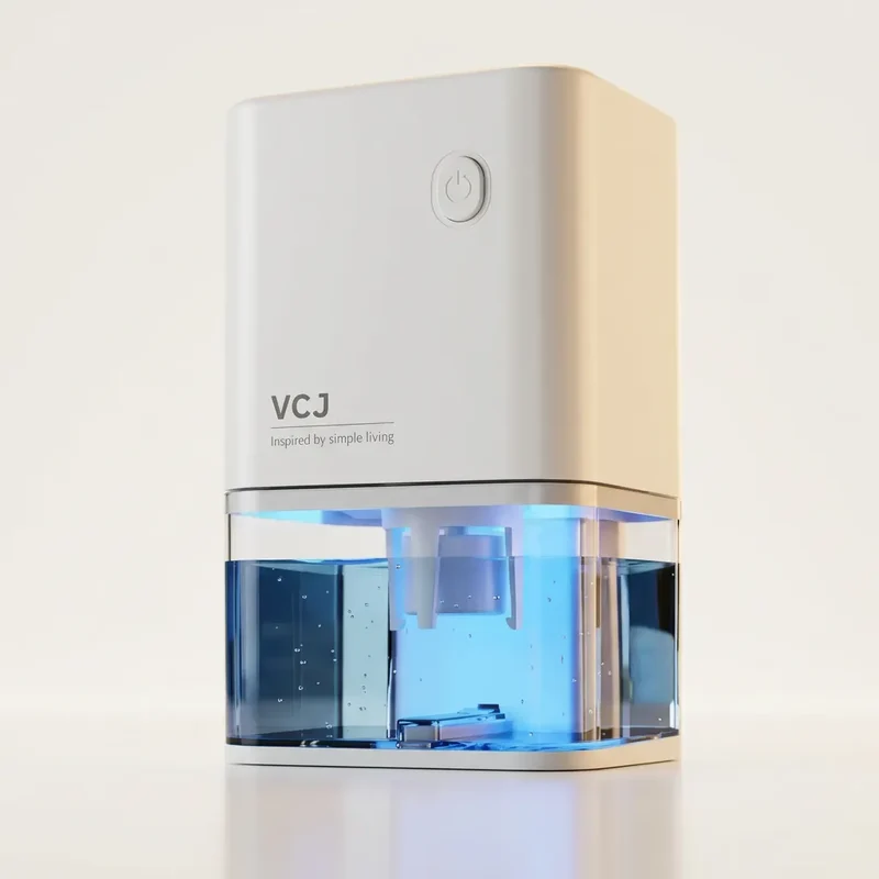 Déshumidificateur Électrique Sécaria | Absorbeur d'humidité silencieux pour chambre, bureau et maison