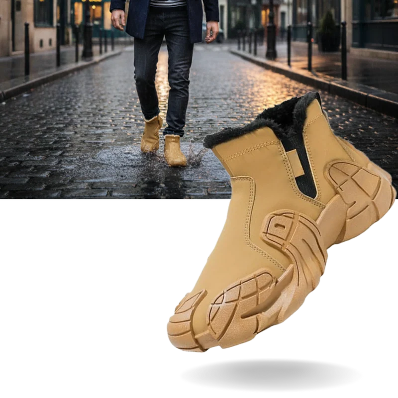 Bottines imperméables élégantes pour hommes