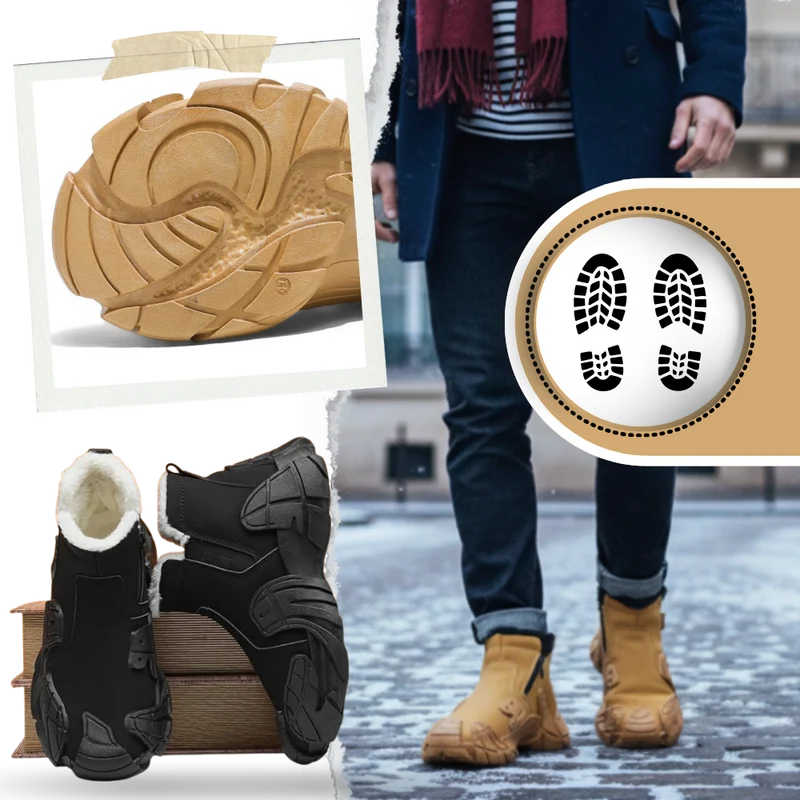 Bottines imperméables élégantes pour hommes