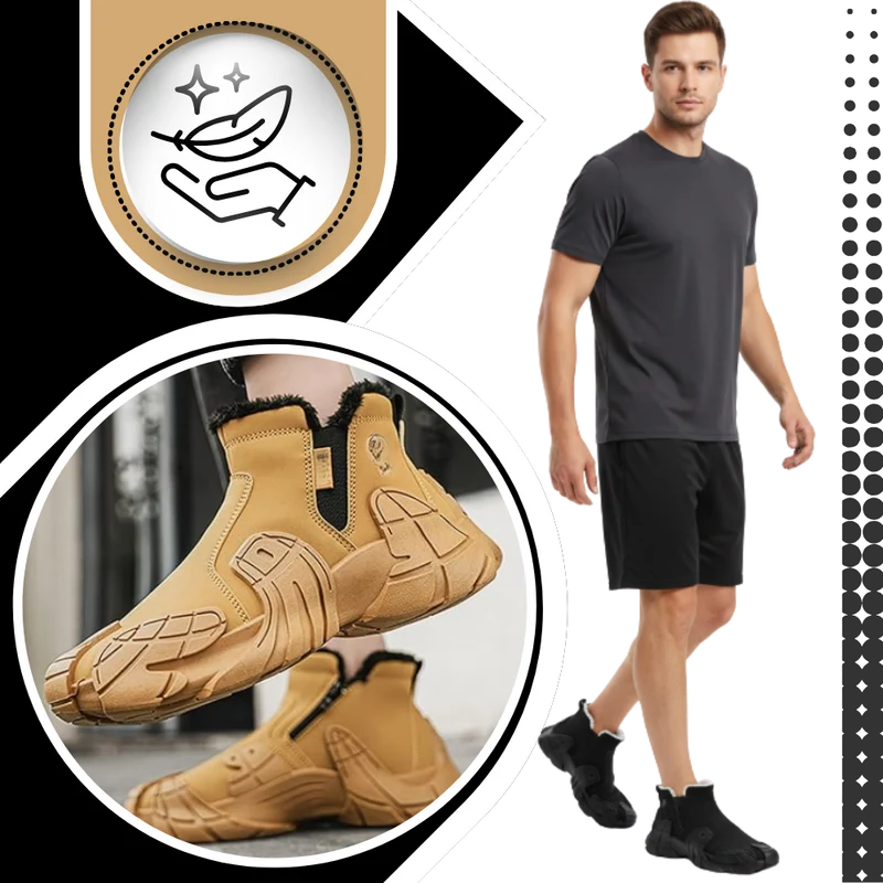 Bottines imperméables élégantes pour hommes