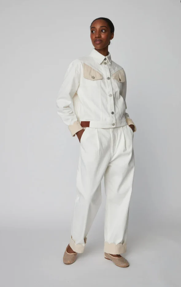 Veste bicolore