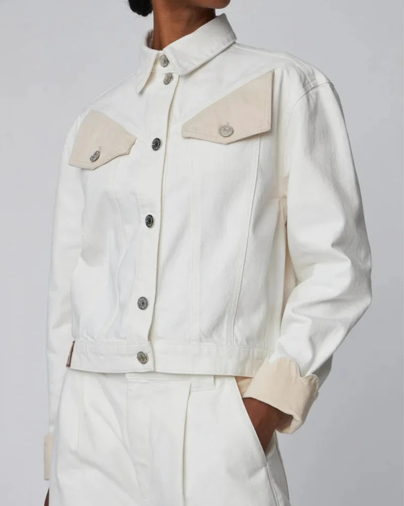 Veste bicolore
