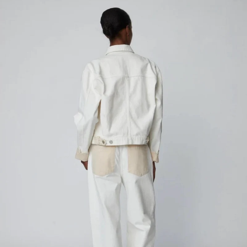 Veste bicolore