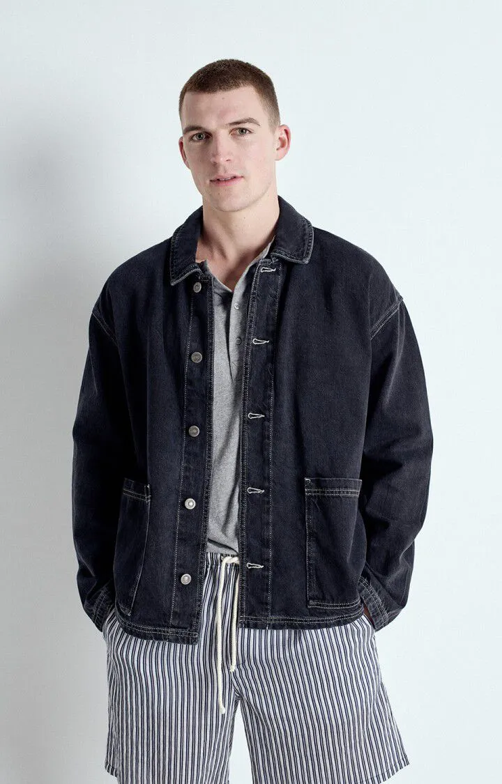 American vintage Veste Mixte Yopday Black Vintage