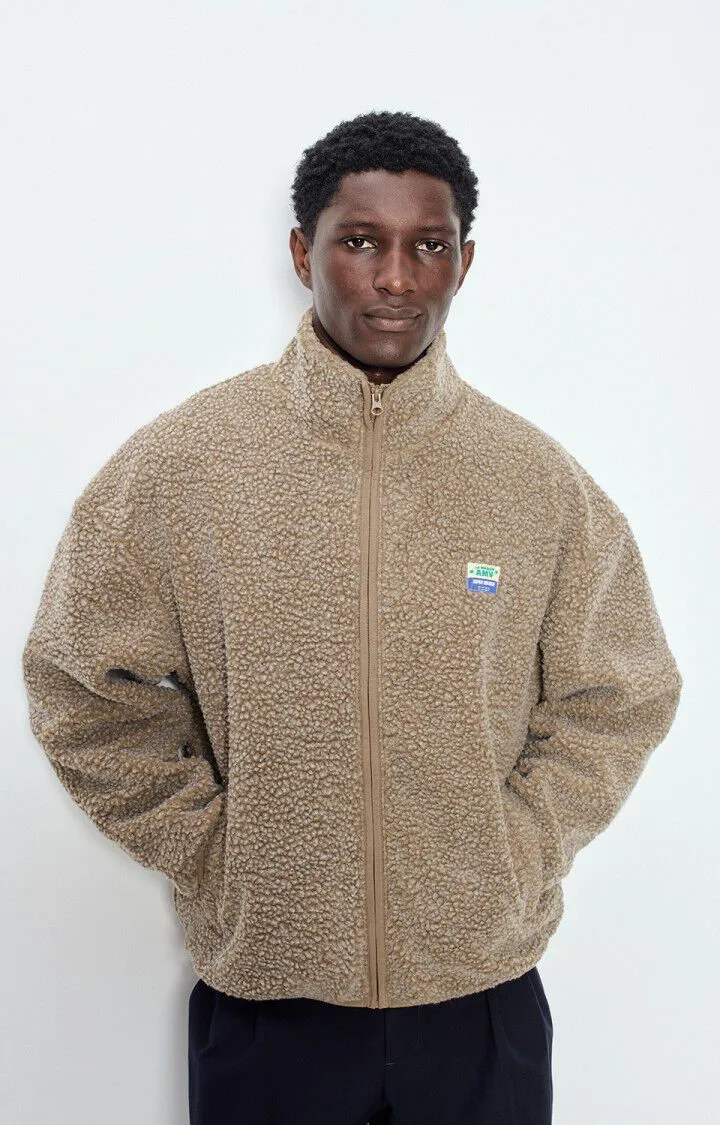 American vintage Veste Ample Hoktown Muscade Chine