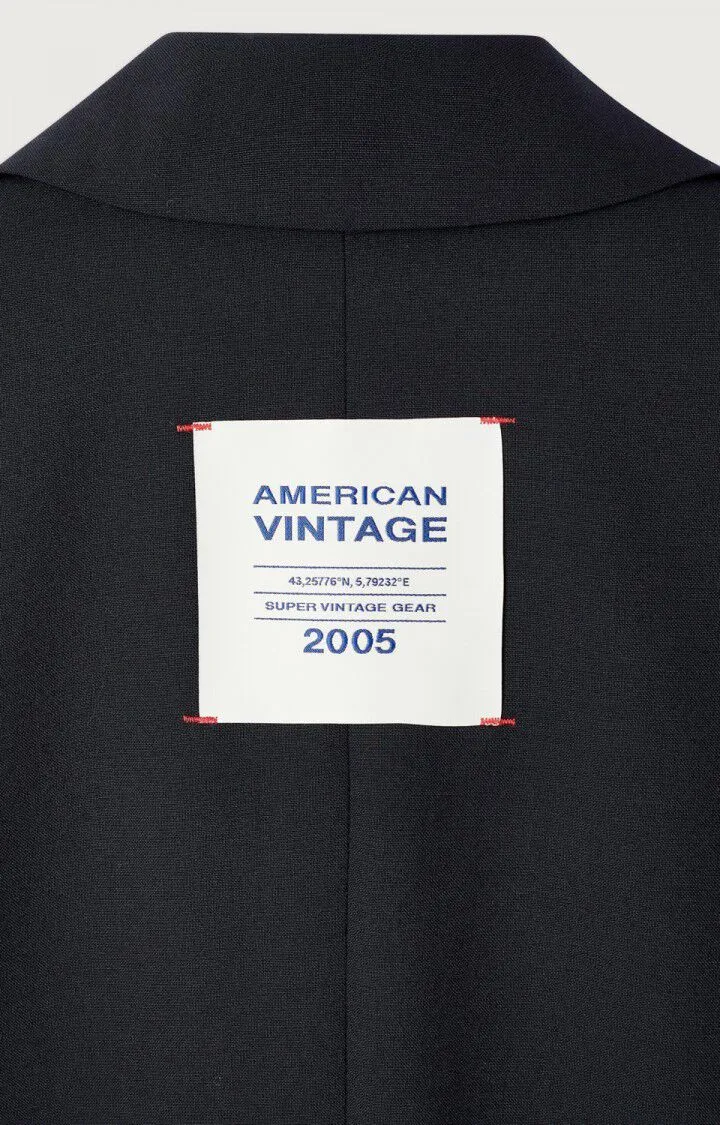 American vintage Blazer Mixte Ayany Navy