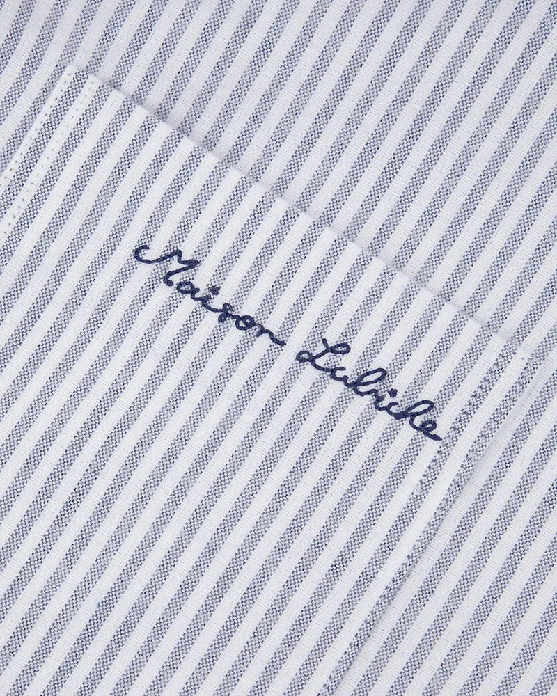 Maison Labiche Chemise Bonne Graine Oxford Brush Blue