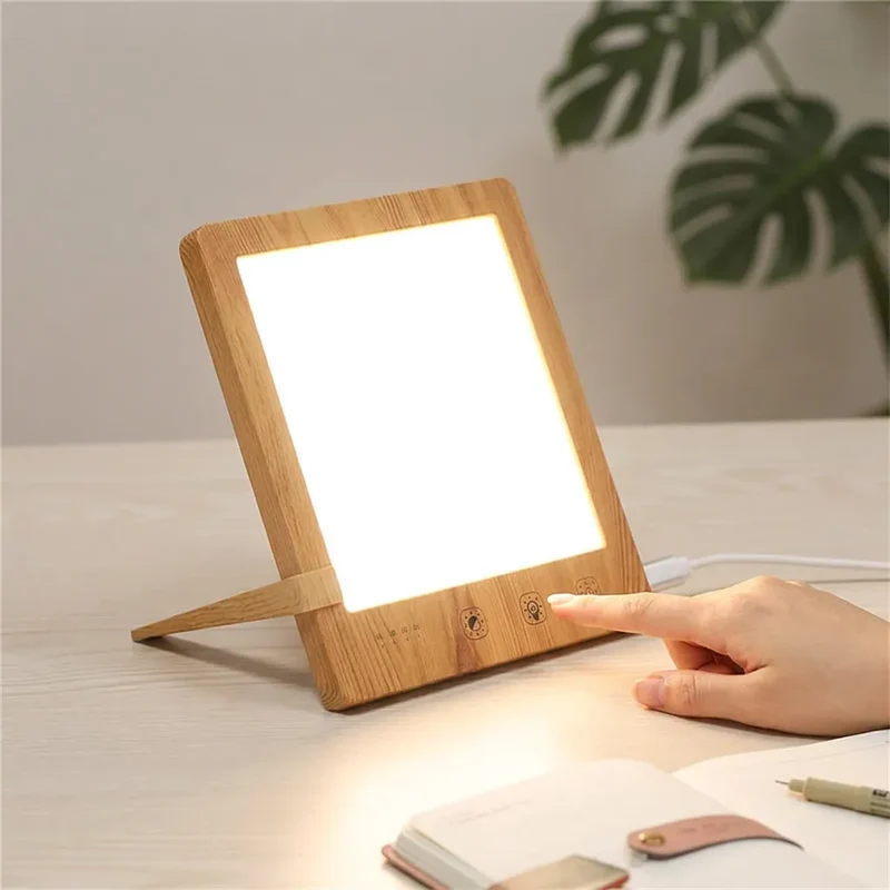 Lampe de Luminothérapie Soléa | Lampe LED 10 000 lux, 3 couleurs de lumière et luminosité réglable