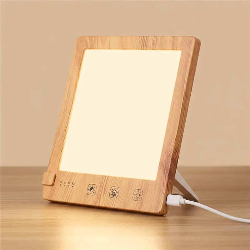 Lampe de Luminothérapie Soléa | Lampe LED 10 000 lux, 3 couleurs de lumière et luminosité réglable