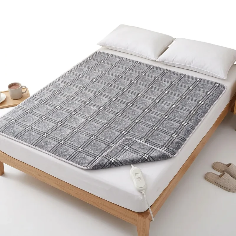 Couverture Chauffante Cocoona | Chauffe-lit électrique double à thermostat automatique, 220 V