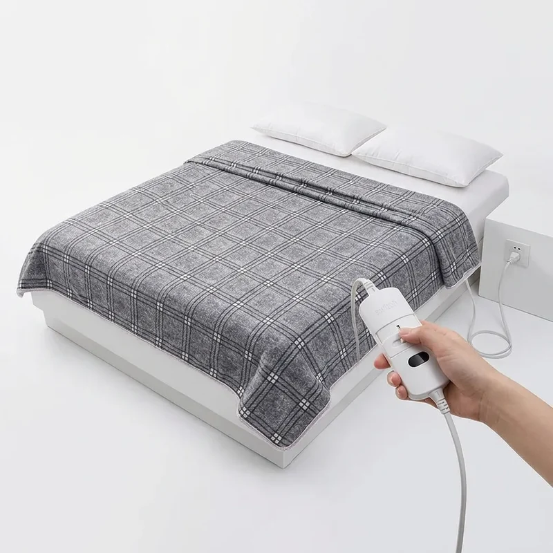 Couverture Chauffante Cocoona | Chauffe-lit électrique double à thermostat automatique, 220 V