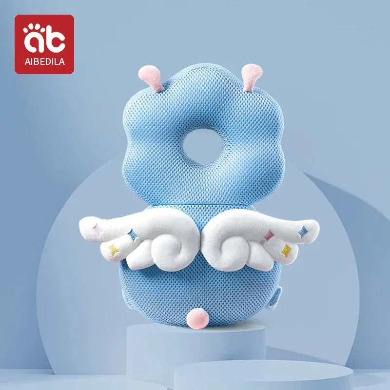 Doudou pour Bébé Protecteur | Coussin anti-chute à porter, protège-tête et dos motif astronaute
