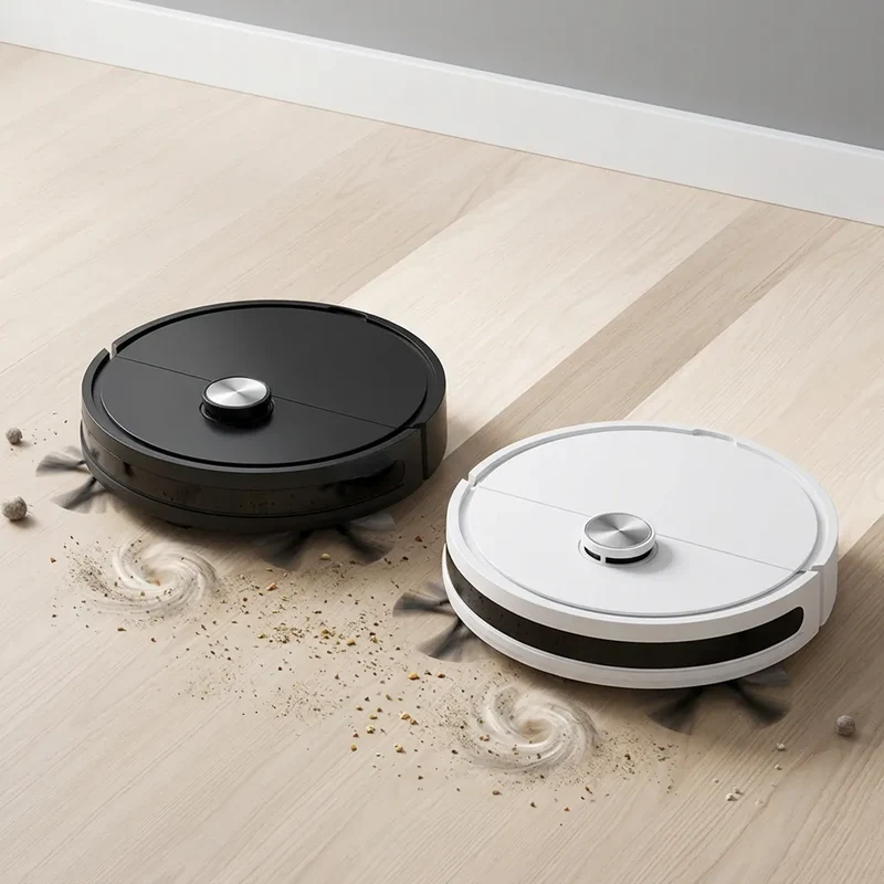 Mini Robot Aspirateur Laveur 3-en-1 | Aspirateur laveur compact automatique pour maison et voiture