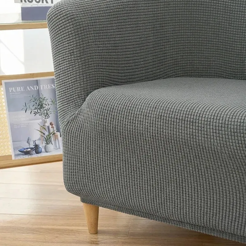 Housse de Fauteuil Velino | Housse pour fauteuil crapaud extensible antidérapante