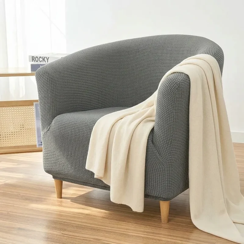Housse de Fauteuil Velino | Housse pour fauteuil crapaud extensible antidérapante