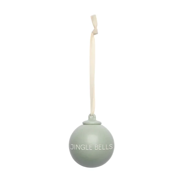 Boules de Noël vertes 60mm (set de 4)