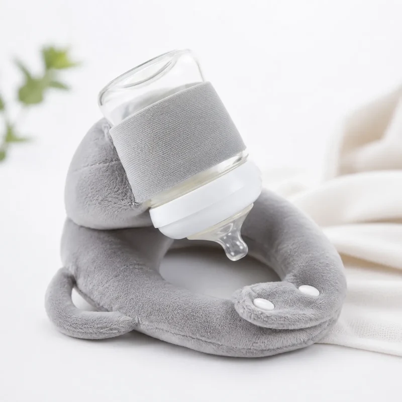 BabyFeed | Coussin Porte-Biberon Bébé Ergonomique et Lavable